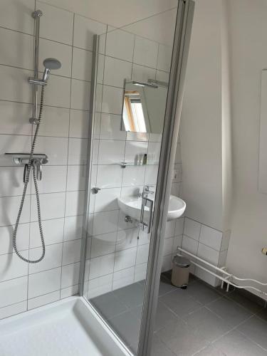 Koupelna v ubytování BnB Bruxelles - Studios & Apartments