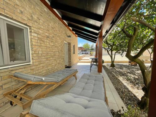 Χώρος καθιστικού στο Apartments Nona