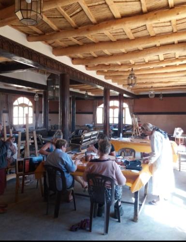 Restaurace v ubytování Kasbah ben Ali