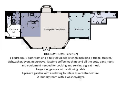 a floor plan of a house at Cadnam Lodge in Cadnam