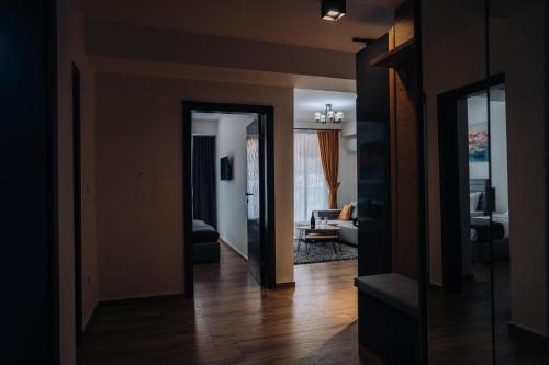 Χώρος καθιστικού στο Luxury Apartments Stefano - Elite
