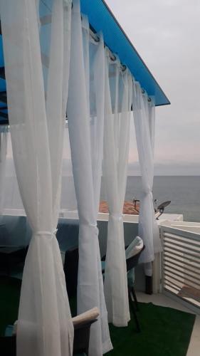 Μπαλκόνι ή βεράντα στο Departamento Frente al Mar -MANTA