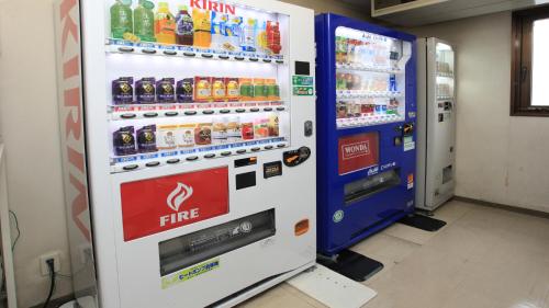 a drink vending machine in a store at Urban Hotel Kusatsu in Kusatsu