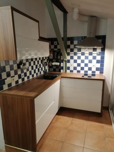 Dapur atau dapur kecil di Free Terrace