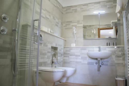 Bilik mandi di Agriturismo La Pietriccia