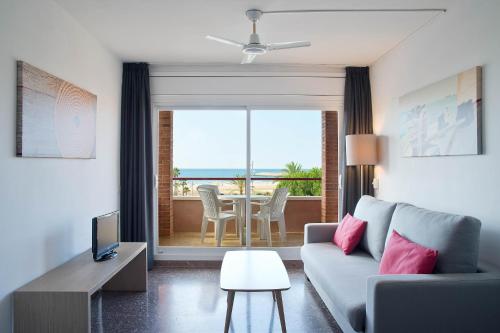 Χώρος καθιστικού στο Pierre & Vacances Comarruga