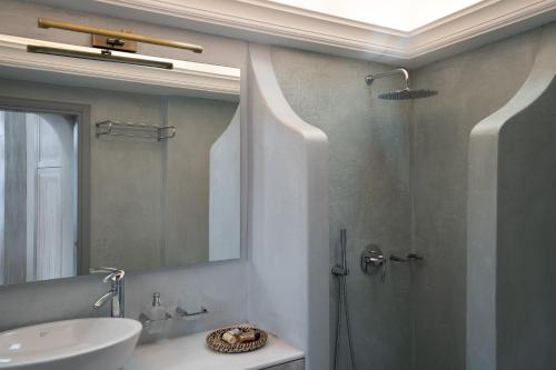 Vannituba majutusasutuses Bubble Suite Santorini