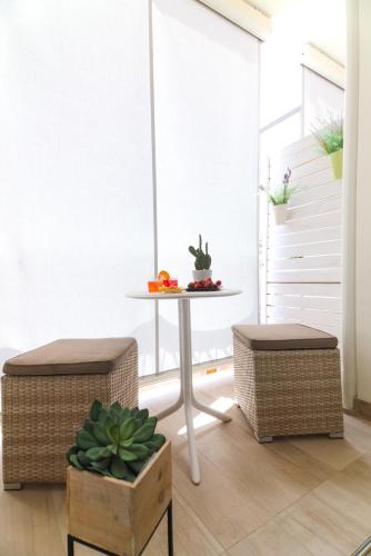 Posezení v ubytování J Luxury Home