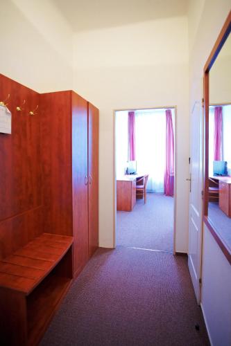 Wellness Hotel Centralにあるベッド