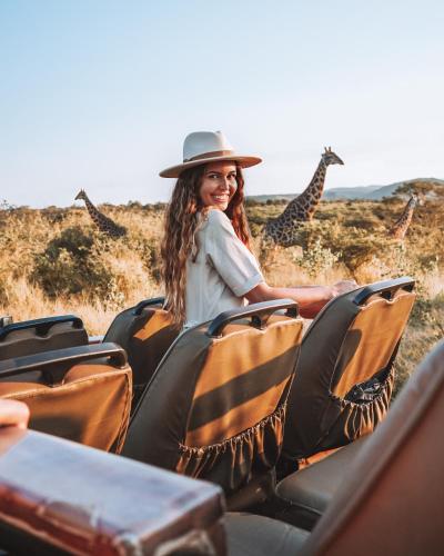 Tetamu yang menginap di Rhino Sands Safari Camp