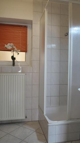 Bilik mandi di Appartement Monika