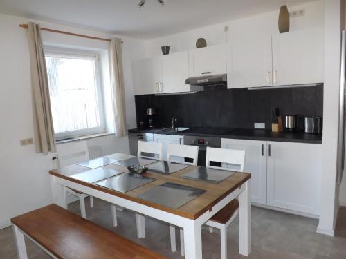 Dapur atau dapur kecil di Residenz Bocksberg-Blick & St. Florian