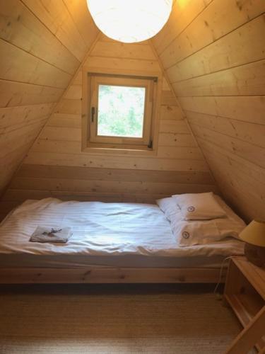Posteľ alebo postele v izbe v ubytovaní Lawendowy Brzeg