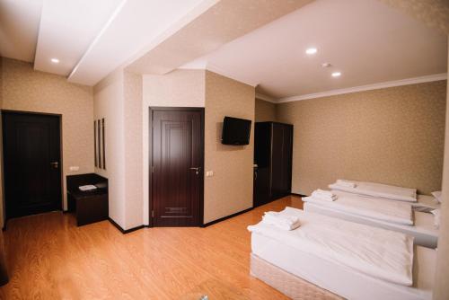 Koupelna v ubytování Laguna Hotel