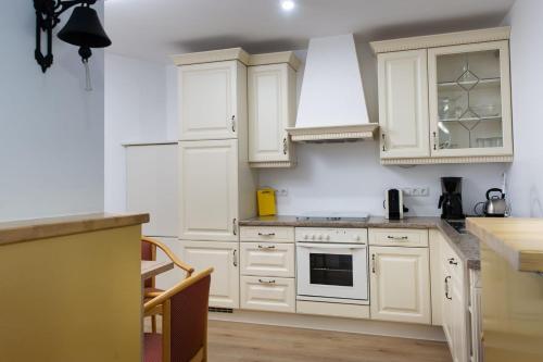 Dapur atau dapur kecil di ARKADENHOF zur Puszta GRAF