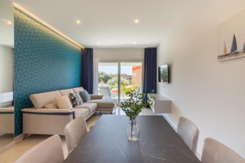 Ruang duduk di Residence Meridian Unità 4