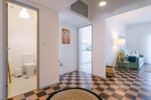 D&S - Family Apartments I tesisinde bir banyo