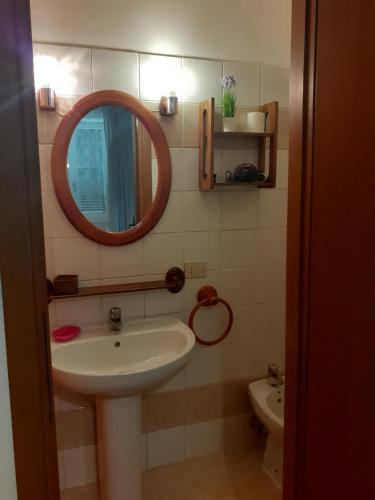 Koupelna v ubytování Life B&B