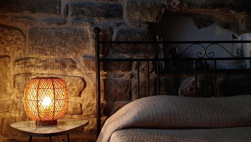 Cama o camas de una habitación en Arbanella