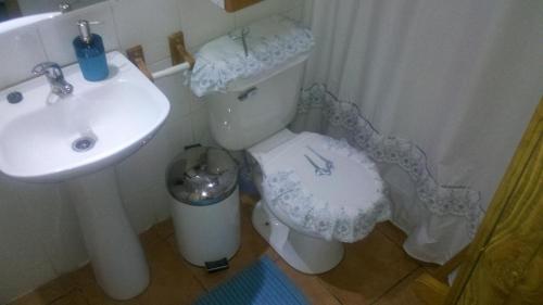 ห้องน้ำของ Complejo Cabañas Pétalos