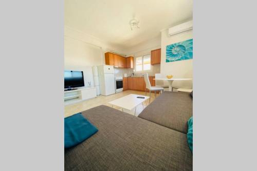 Postel nebo postele na pokoji v ubytování Lucas2 Lux Flogita apartment