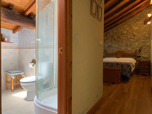 Koupelna v ubytování Agroturismo Urresti