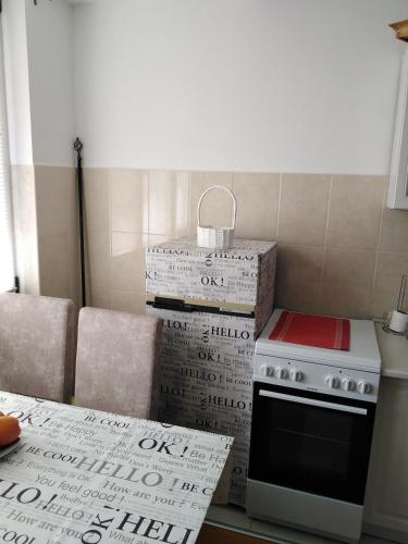 Una cocina o zona de cocina en Rudolf apartmani