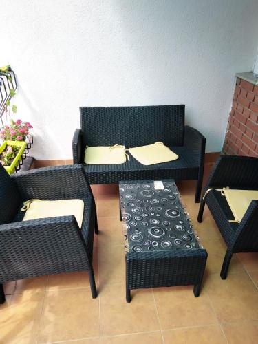 Zona de estar de Rudolf apartmani