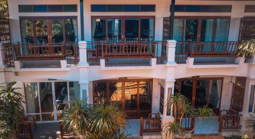 Balkón nebo terasa v ubytování Vijit Nakorn Hotel
