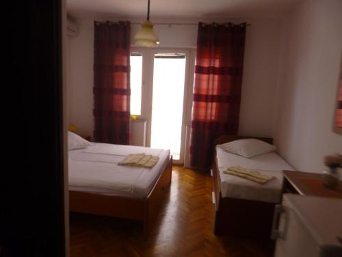Postel nebo postele na pokoji v ubytování Haus Pehar
