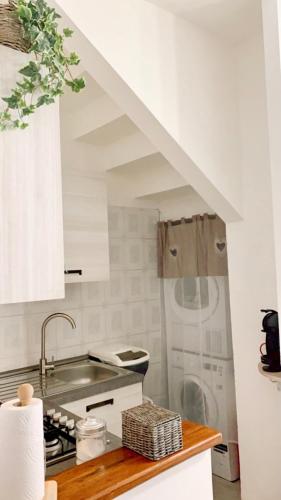 Kuchyň nebo kuchyňský kout v ubytování JP Central Home