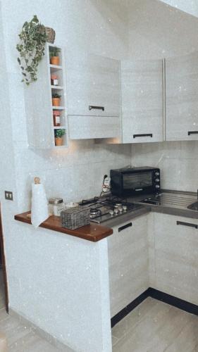 Kuchyň nebo kuchyňský kout v ubytování JP Central Home