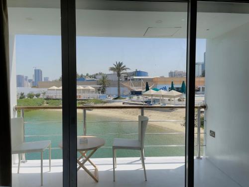 Balcon ou terrasse dans l'établissement C Hotel