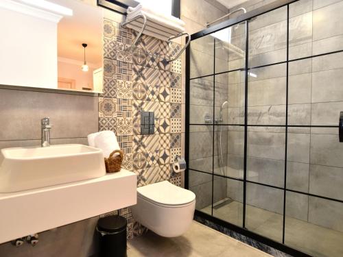 Ванная комната в Tahirağa Otel