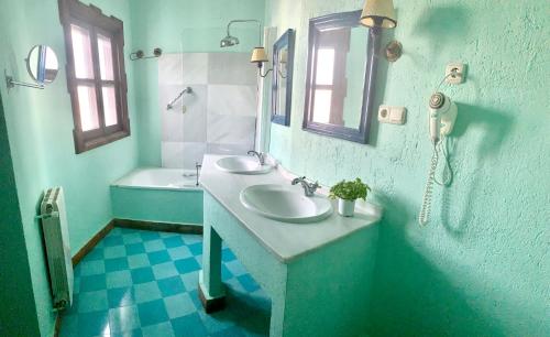 Koupelna v ubytování Un auténtico oasis rodeado de historia