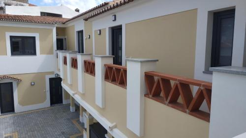 a view of the outside of a building at Pátio do Marquês - estadias de curta e média duração in Portalegre