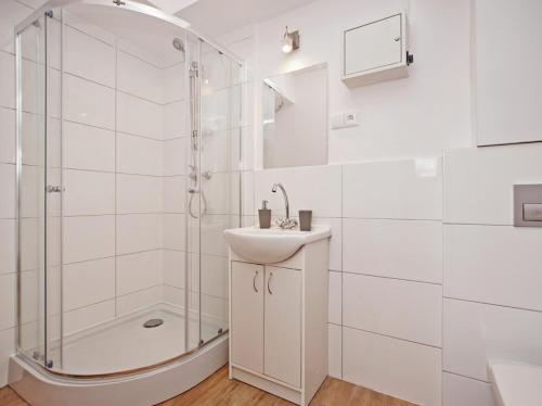 Kúpeľňa v ubytovaní Apartamenty Gdynia