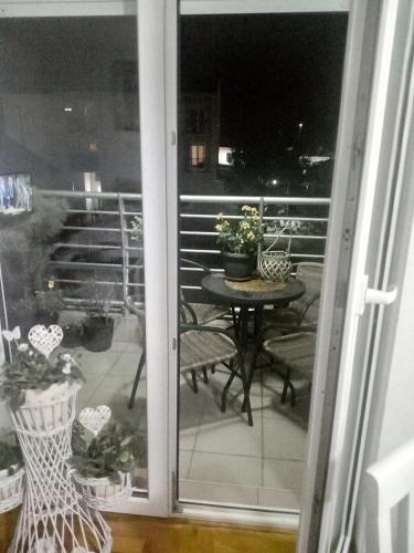 Un balcon sau o terasă la Агни