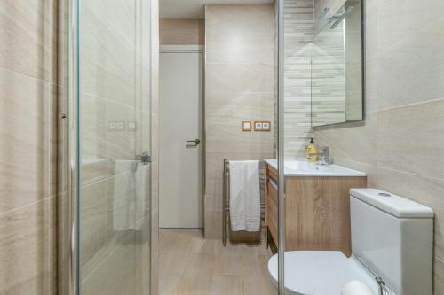 Un baño de One bedroom appartement with wifi at Sevilla