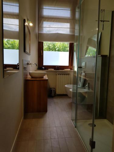 Ванна кімната в Appartamento Binario 1