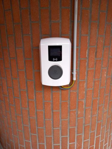 an image of a soap dispenser on a wall at ORION B&B in Ledegem