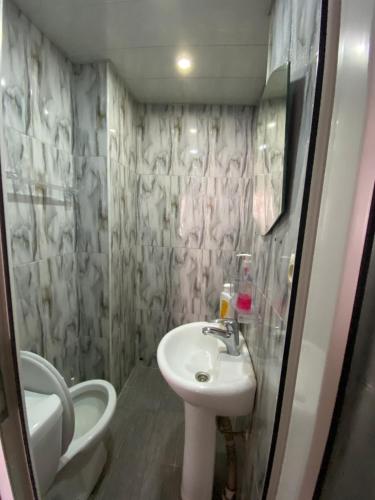 Ванная комната в Guest-House Mimino
