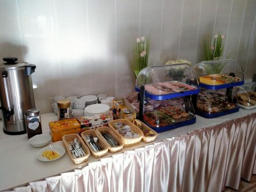 Mad på bed and breakfast-stedet eller i nærheden