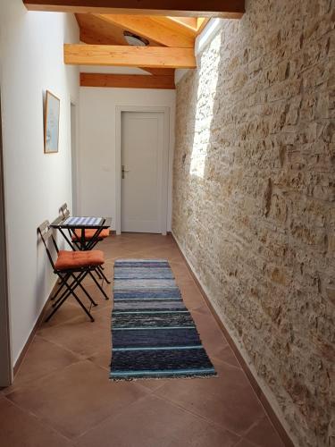Khu vực ghế ngồi tại Casa dei Boscarini