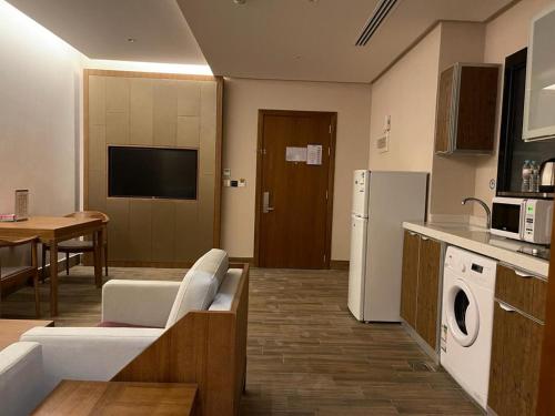 Köök või kööginurk majutusasutuses Hosta Hotel Suites