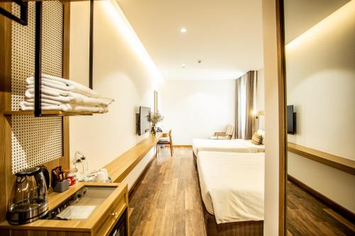 Ванна кімната в Thanh Mai Hotel