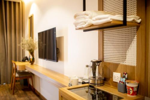 Cucina o angolo cottura di Thanh Mai Hotel