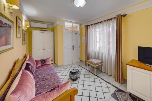 Μια τηλεόραση ή/και κέντρο ψυχαγωγίας στο Mosaiko 5 Suites