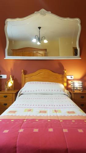 Posteľ alebo postele v izbe v ubytovaní Casa Castel Turismo Rural