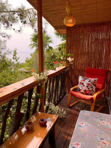 Μπαλκόνι ή βεράντα στο Turan Hill Lounge